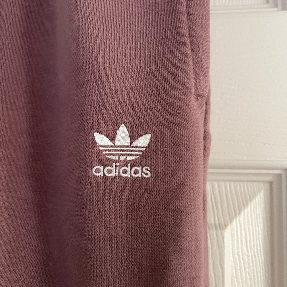 Adidas Unisex Mauve Pink Sweatpants